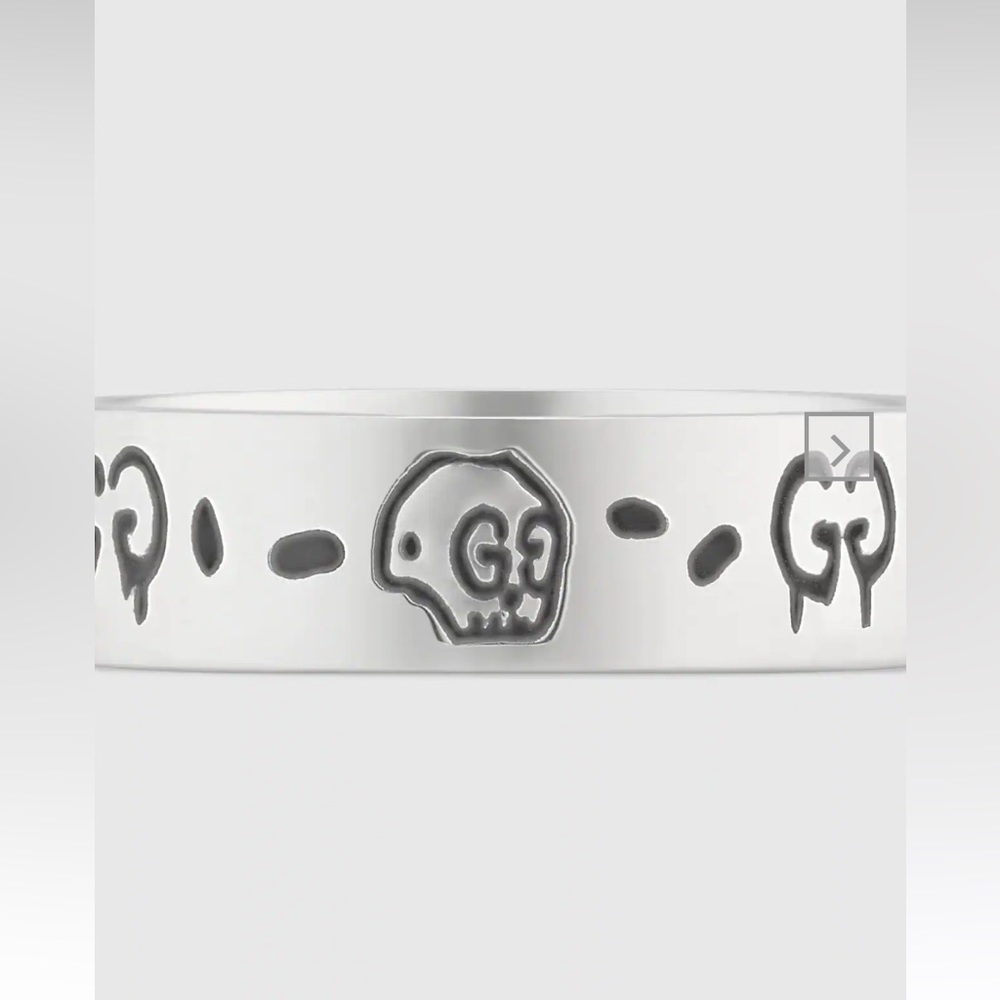 Gucci Ghost Ring in Silver